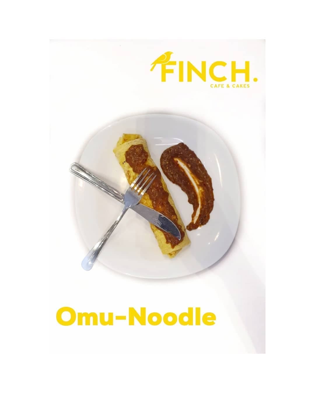 Omu noodle dish from Finch Cafe N Cakes